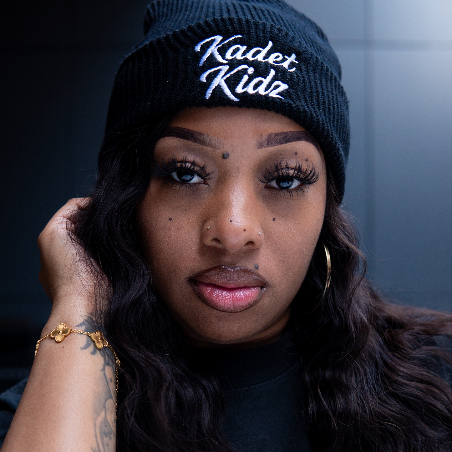 Kadet "Black Cream" Beanie