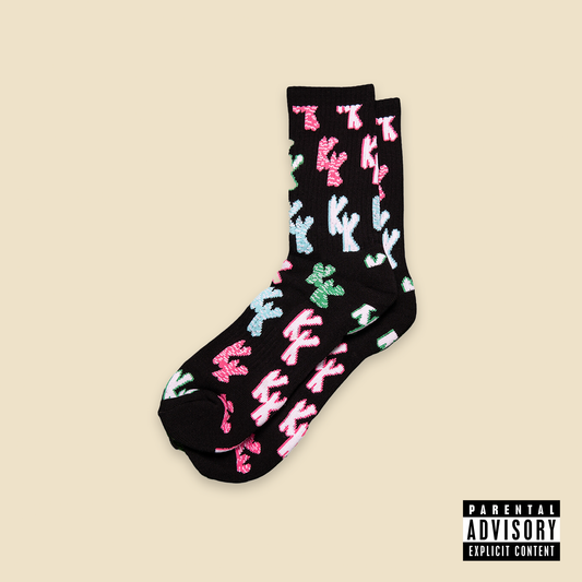 Scattered "Zkittlez" Sockz